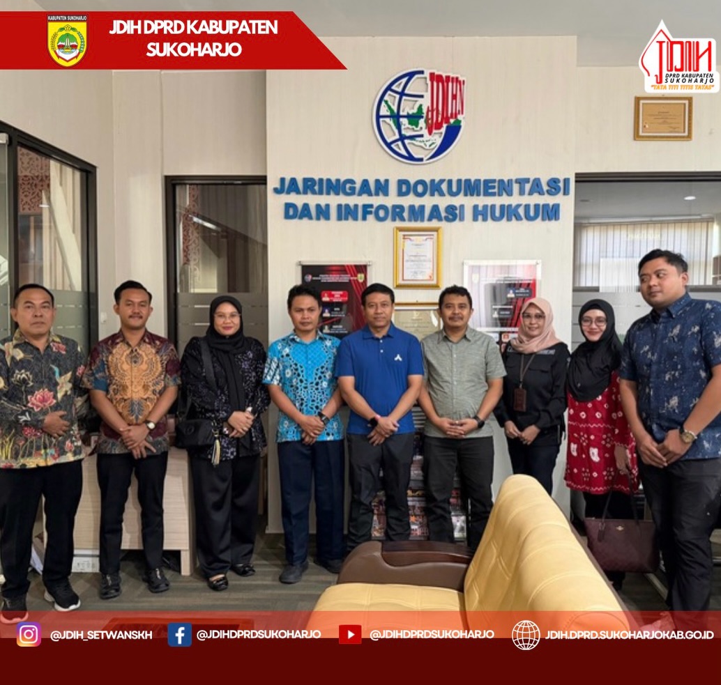 Kunjungan dari Sekretariat DPRD Kabupaten Tulungagung