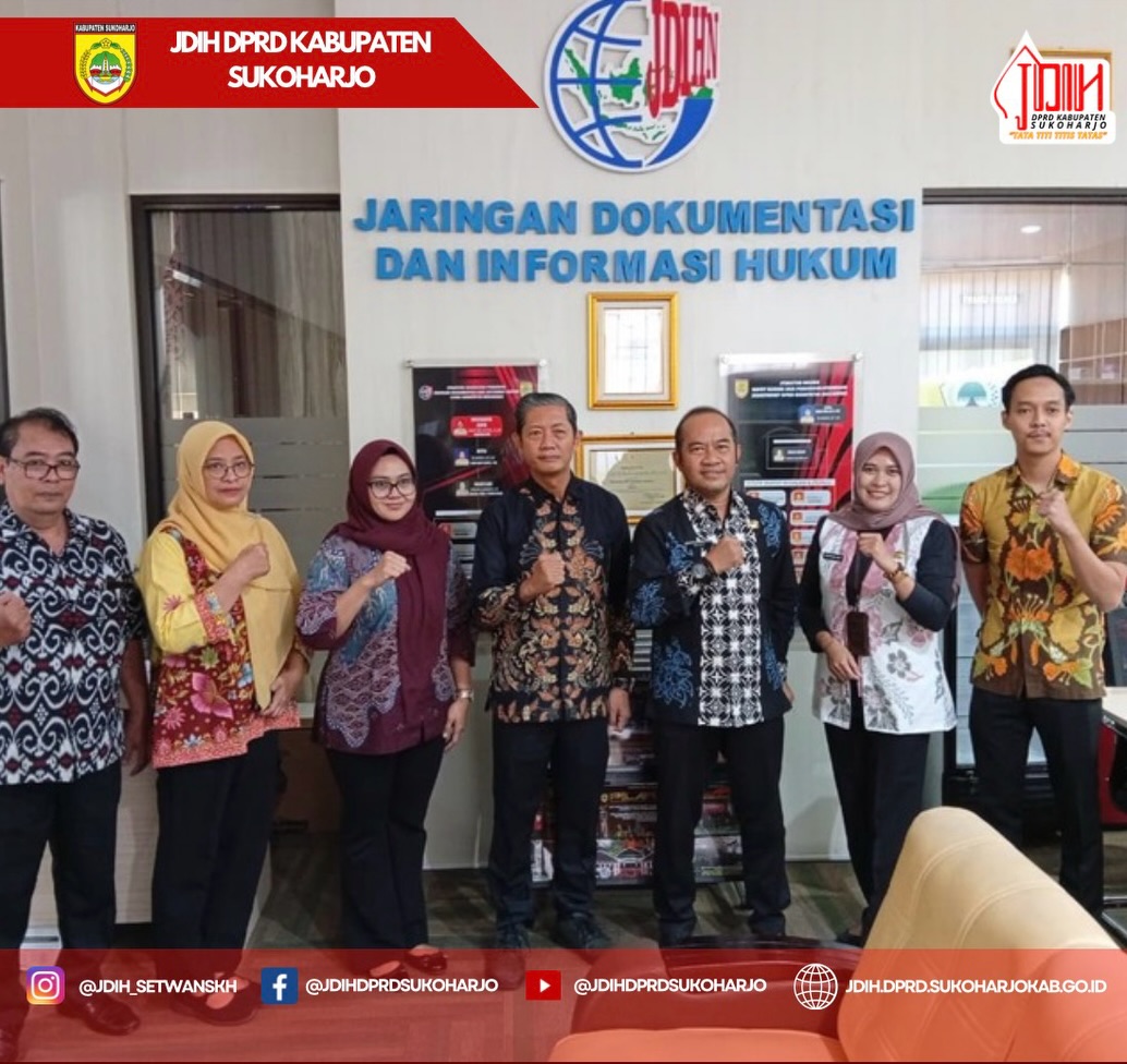 Menerima Kunjungan dari Sekretariat DPRD Kabupaten Mojokerto