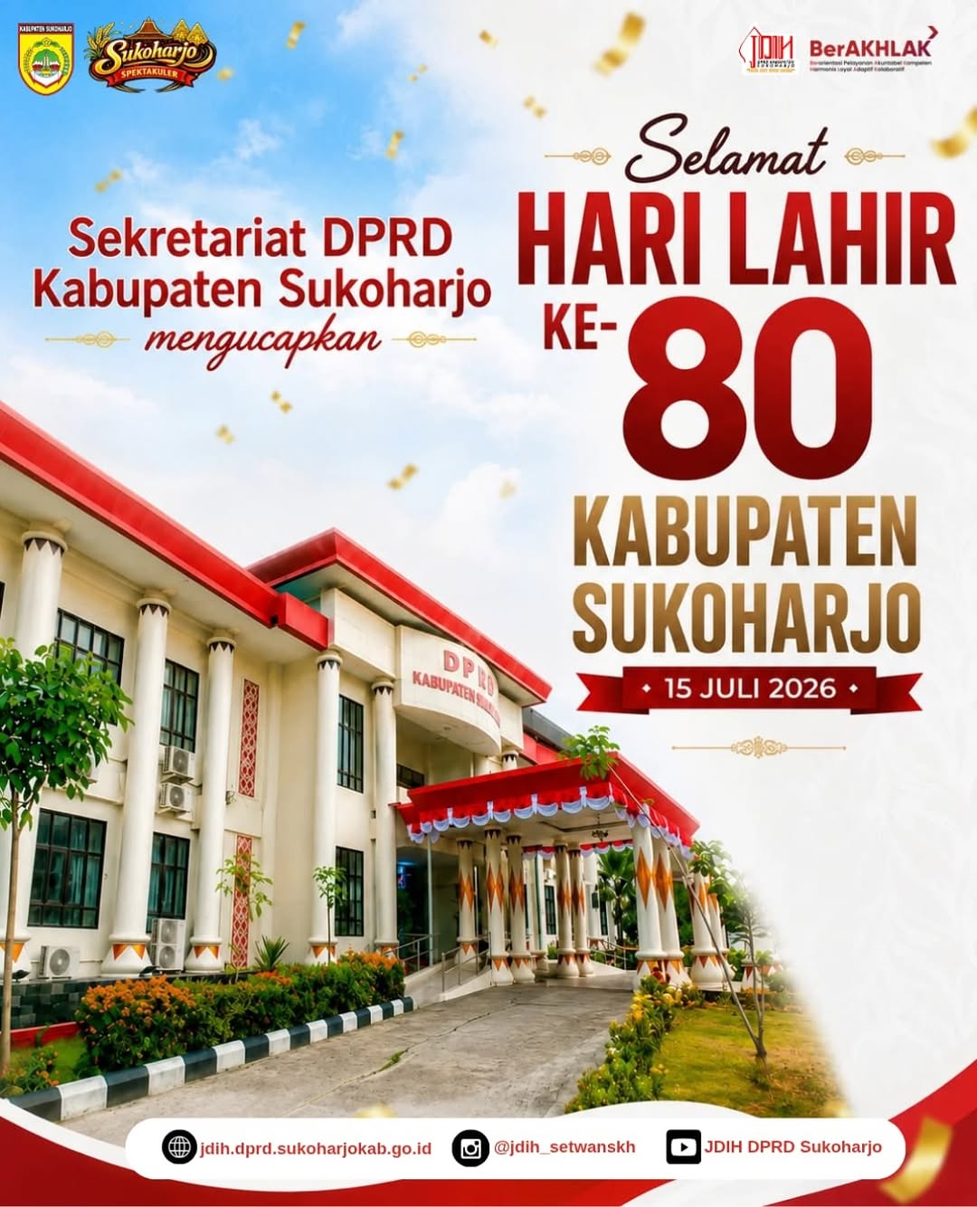 Hari Jadi Kabupaten Sukoharjo ke 80